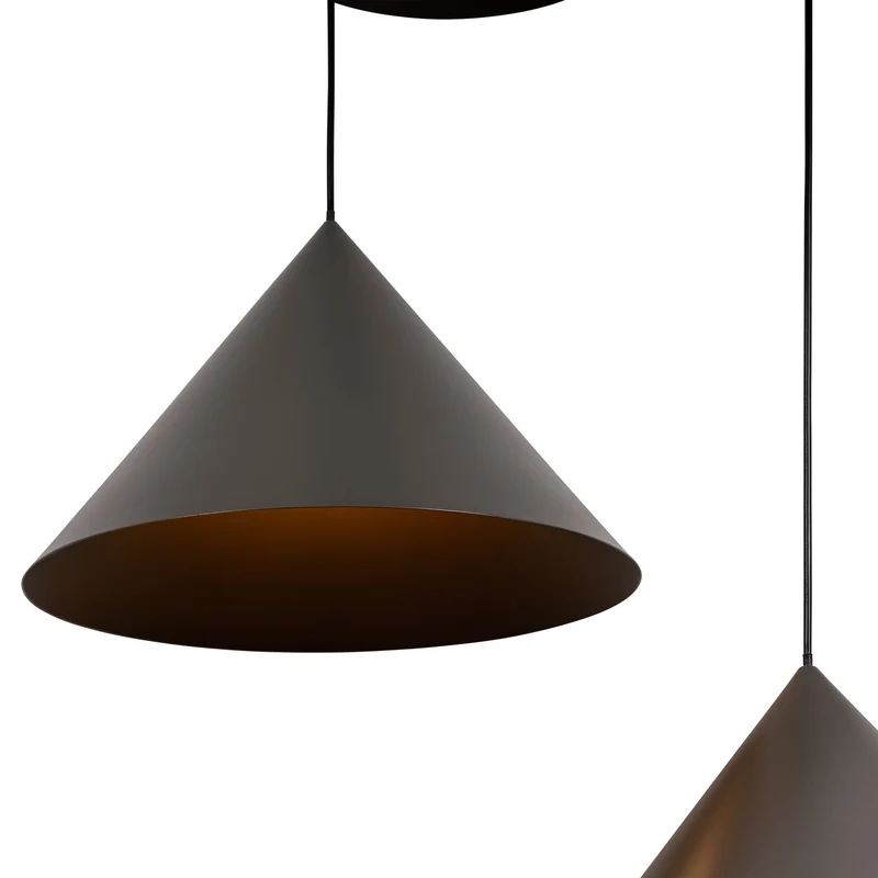 Pendelleuchte Spitze 3-flammig Ø 68cm