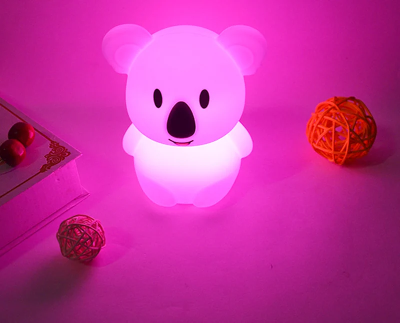 Koala Nachtlicht mit Farbwechsel LED