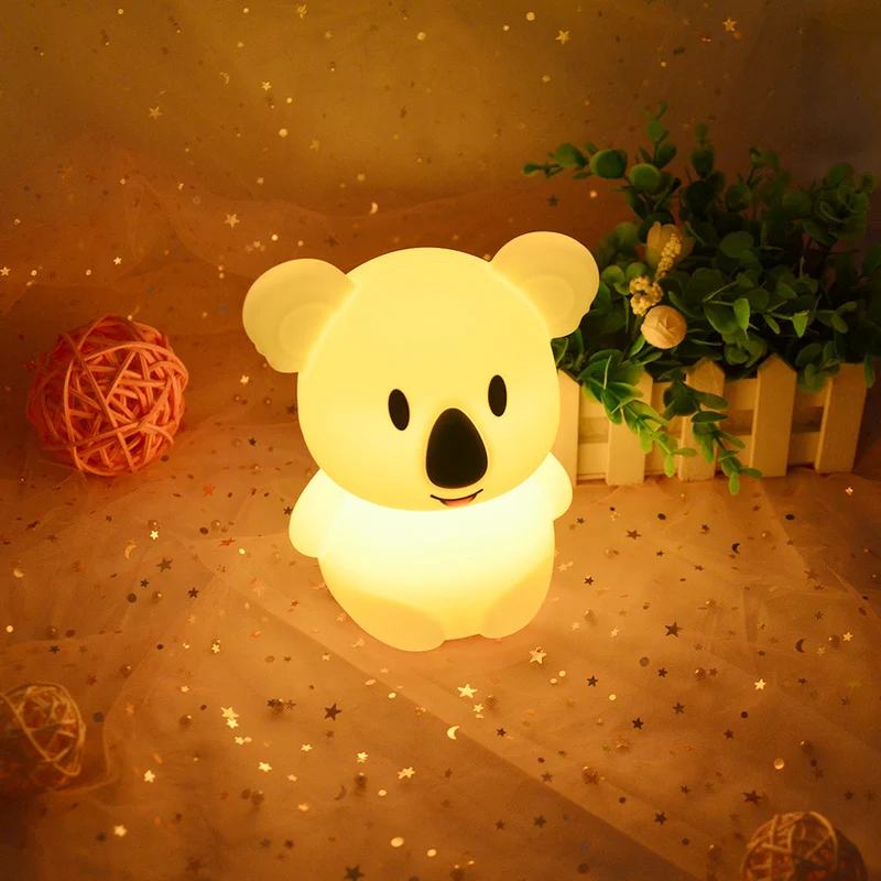 Koala Nachtlicht mit Farbwechsel LED