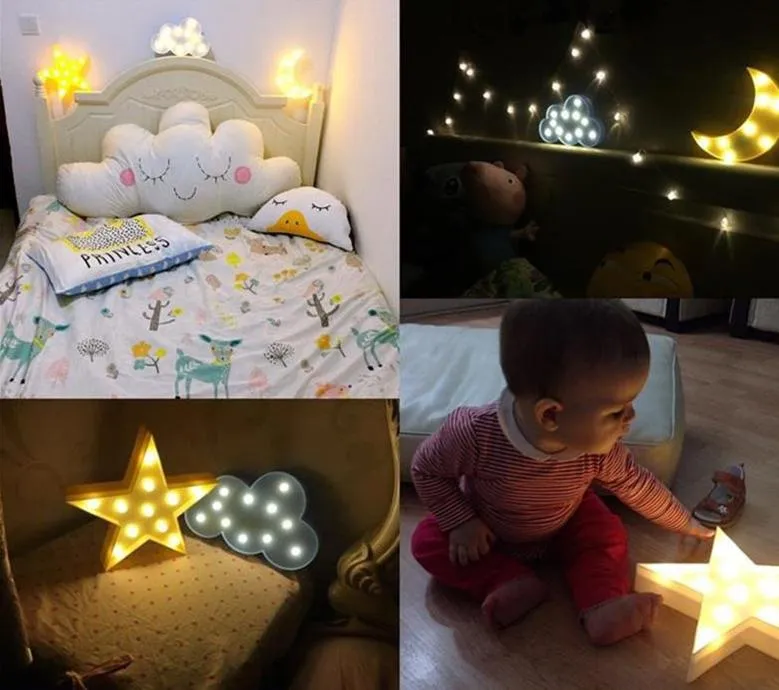 LED Dekolampe Stern für Kinderzimmer