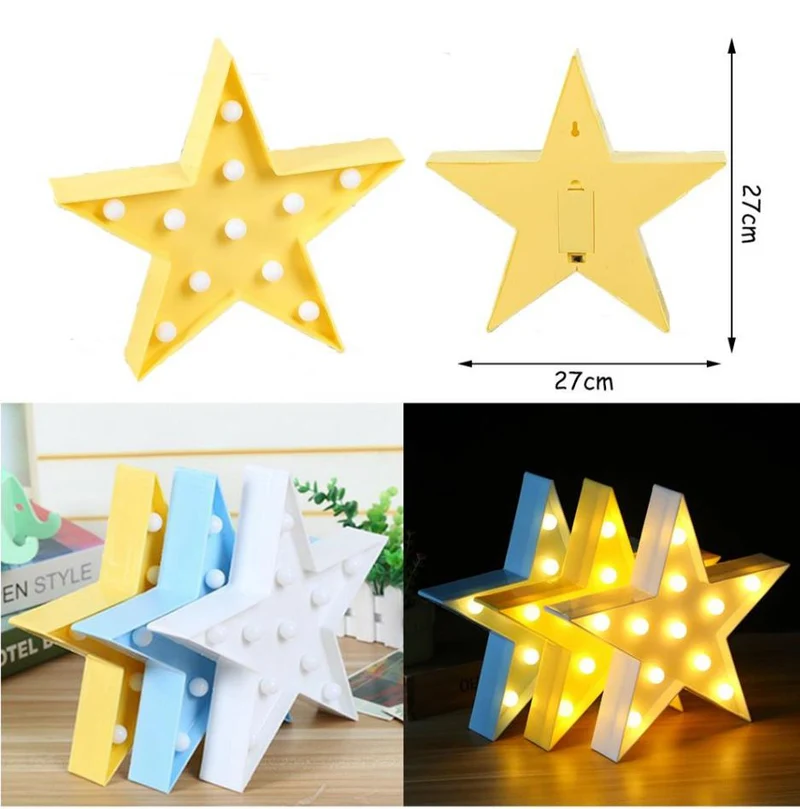 LED Dekolampe Stern für Kinderzimmer
