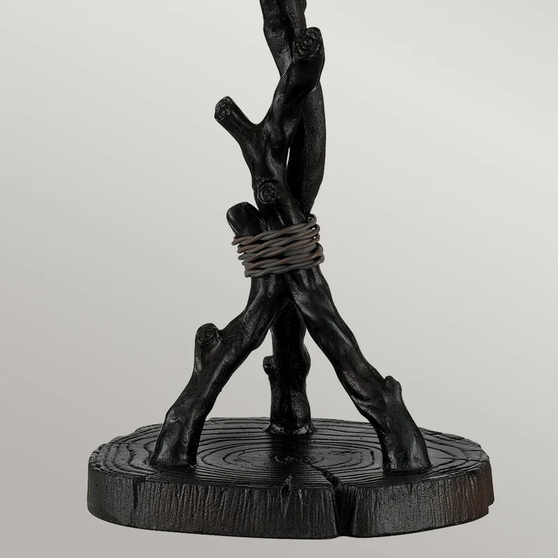 Tischleuchte Whispering 2-flammig Bronze