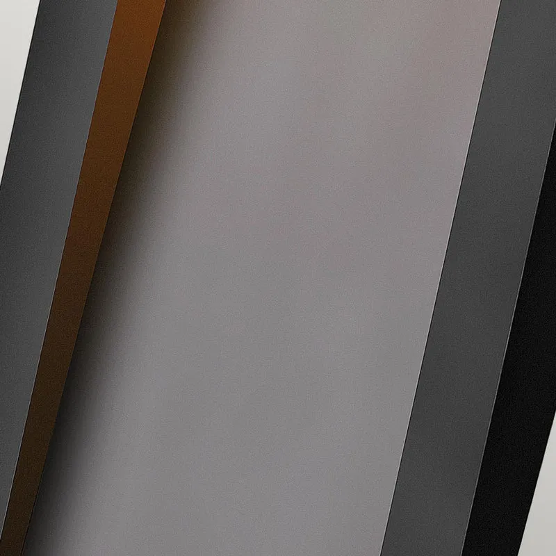 LED-Wandleuchte Taper 1-flammig Schwarz Ø 23cm