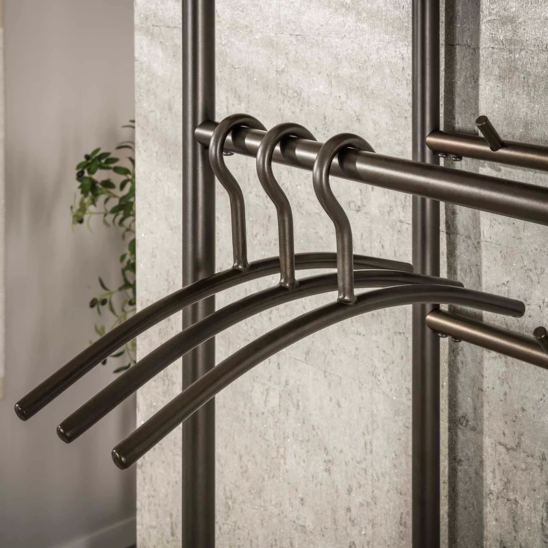 Kleiderbgel Tubra 6er-Set – Drift braun