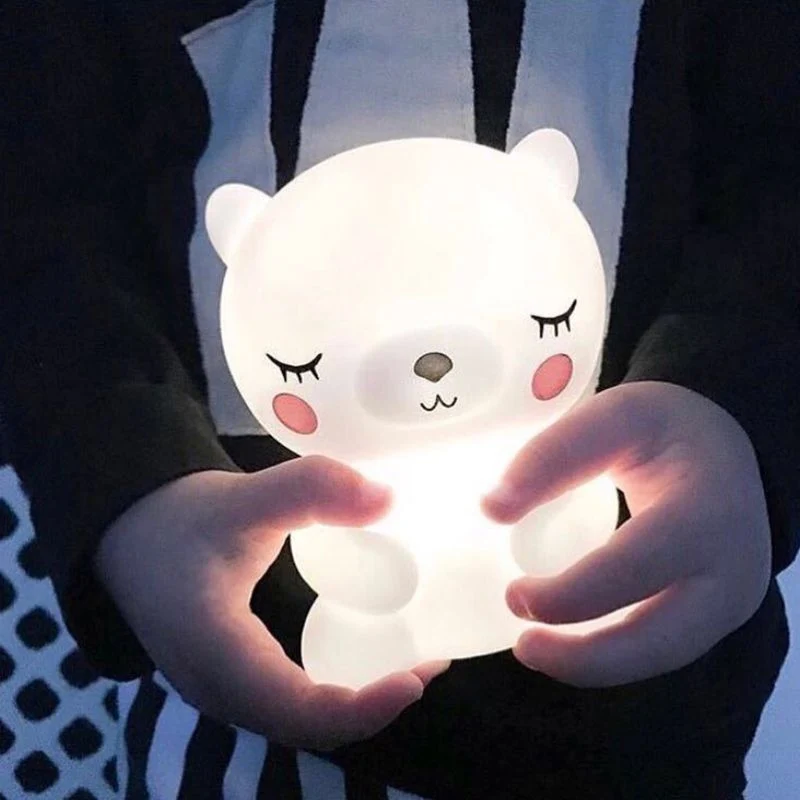 Panda Baby Nachtlicht aus Silikon