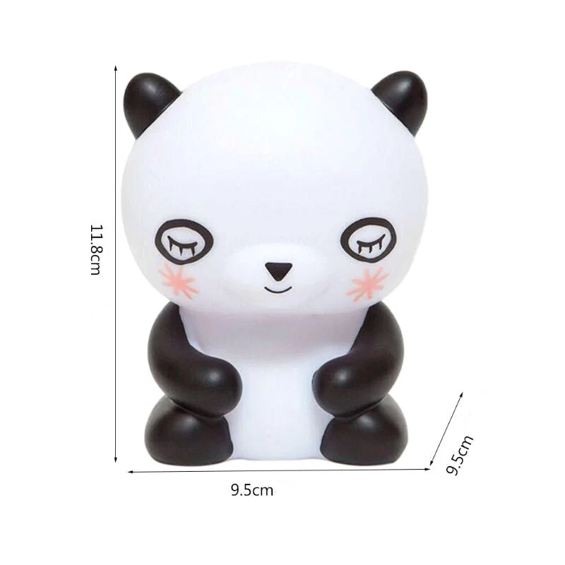 Panda Baby Nachtlicht aus Silikon
