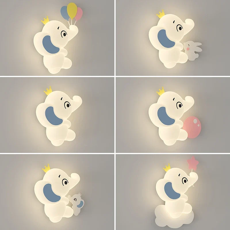 Elefantino Glow | LED-Wandlampe im Elefanten-Design