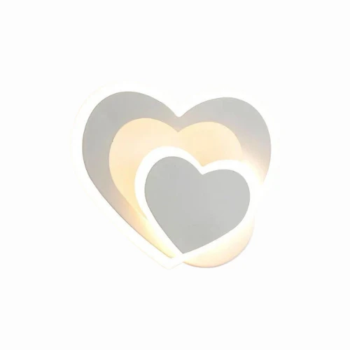 HeartGlow | Romantische LED-Wandleuchte in Herzform