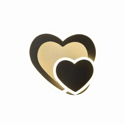 HeartGlow | Romantische LED-Wandleuchte in Herzform