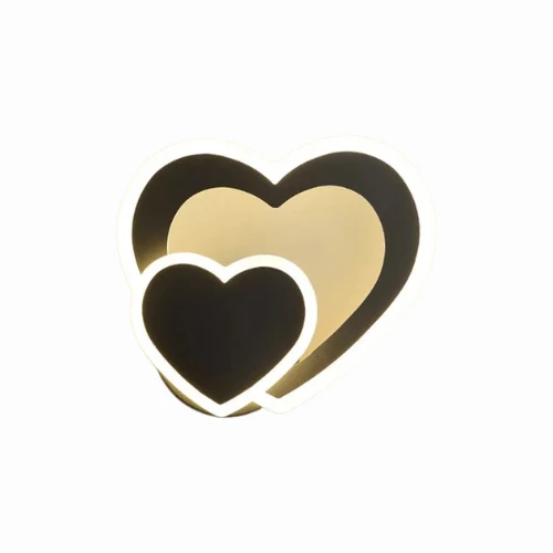 HeartGlow | Romantische LED-Wandleuchte in Herzform