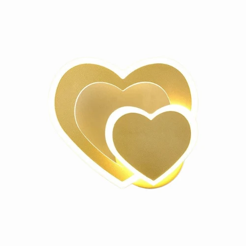 HeartGlow | Romantische LED-Wandleuchte in Herzform