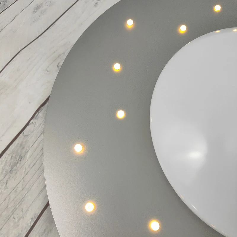 Deckenleuchte Starlight, Silber