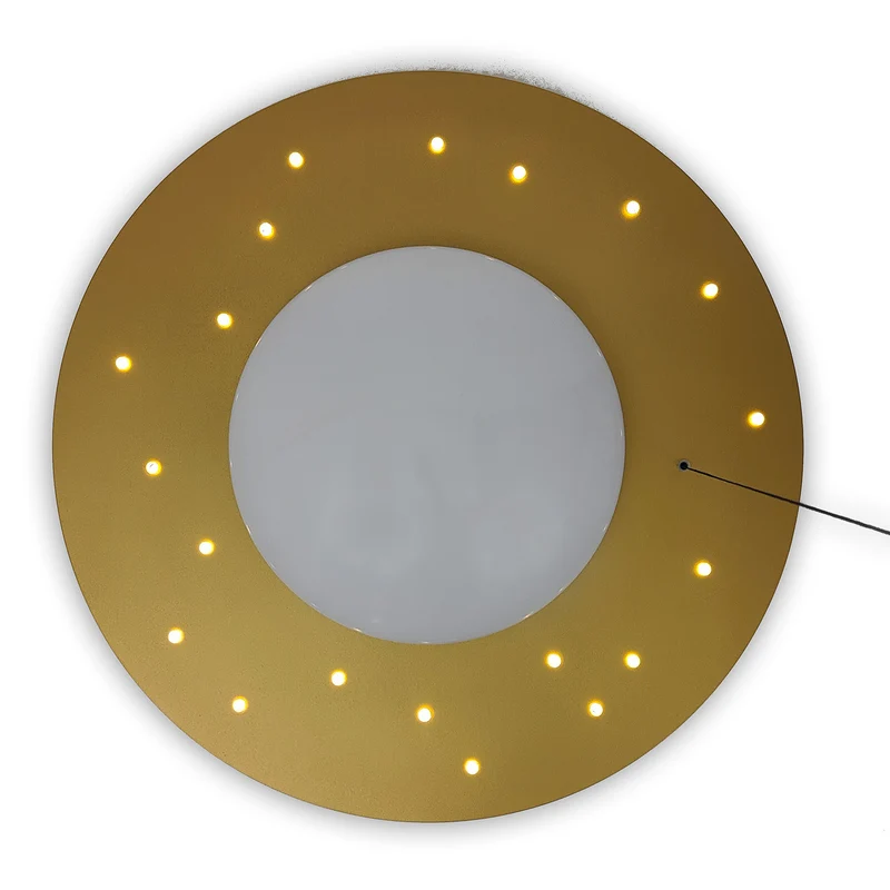 Deckenleuchte Starlight, Gold
