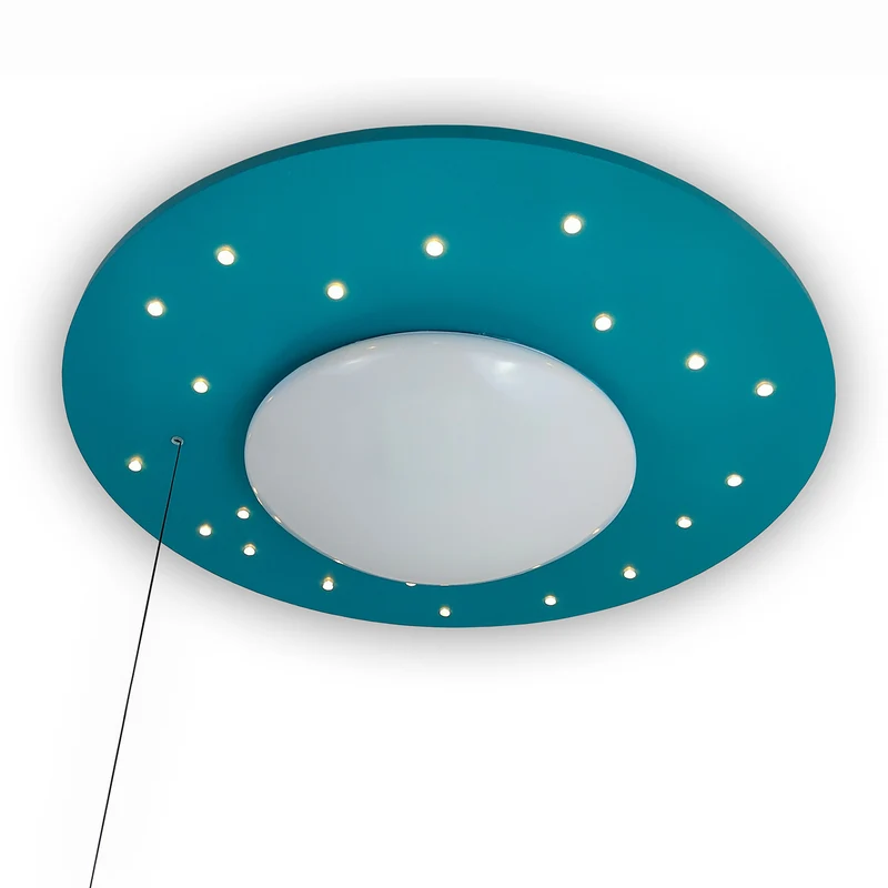 Deckenleuchte Starlight, Petrol