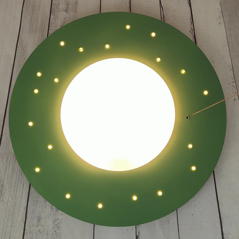 Deckenleuchte Starlight, Salbeigrün