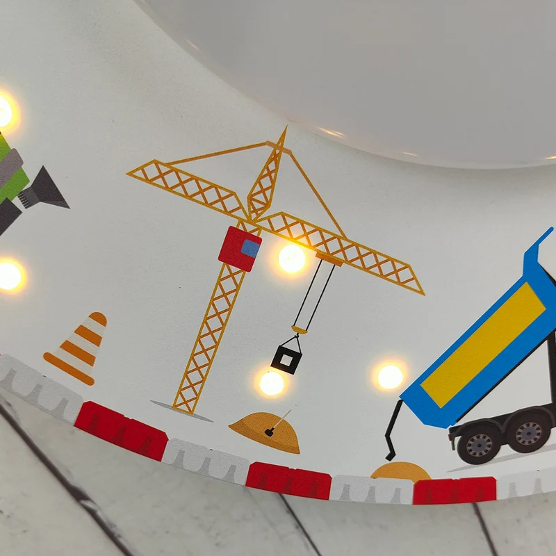 Deckenleuchte Baustelle