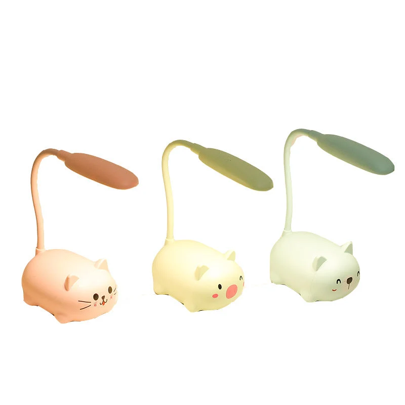 Bunte Katzen Schreibtischlampe für Kinder