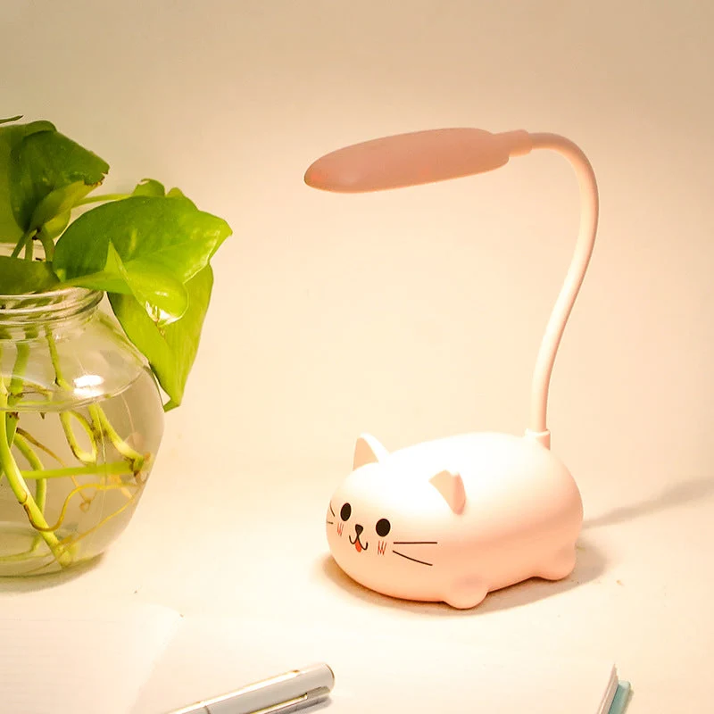 Bunte Katzen Schreibtischlampe für Kinder
