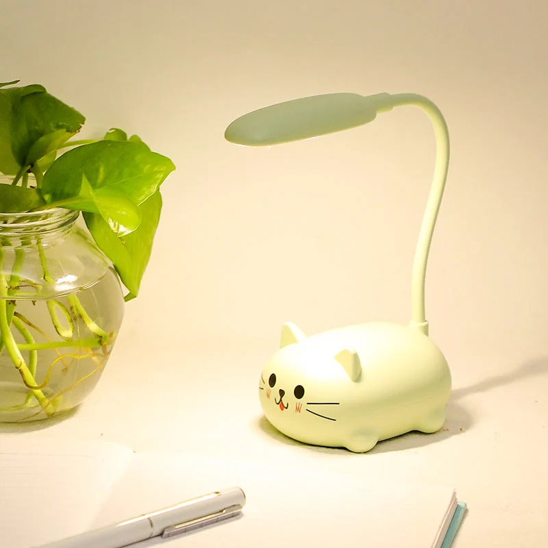 Bunte Katzen Schreibtischlampe für Kinder