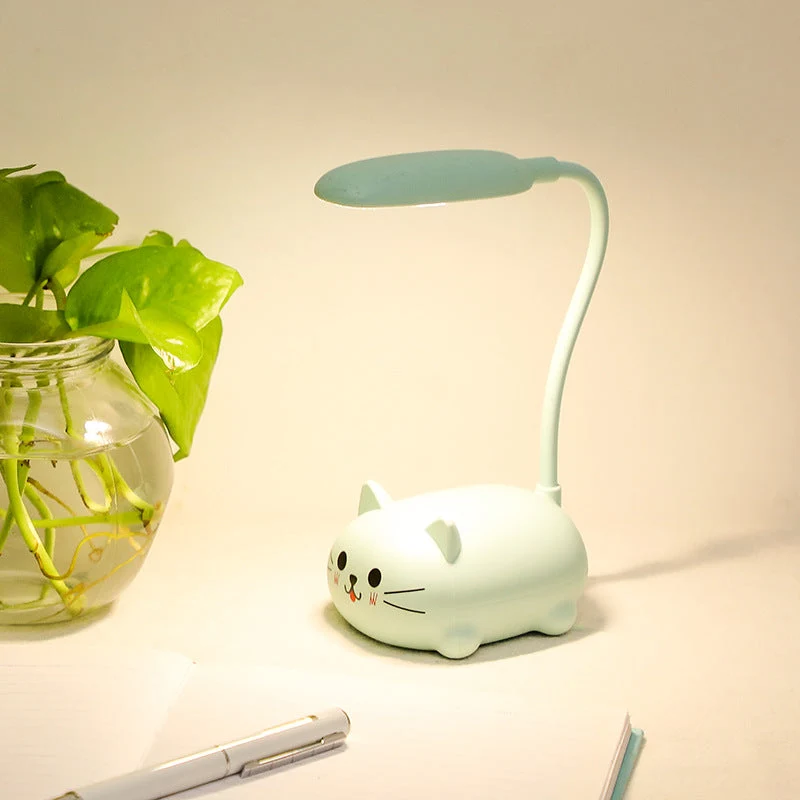 Bunte Katzen Schreibtischlampe für Kinder