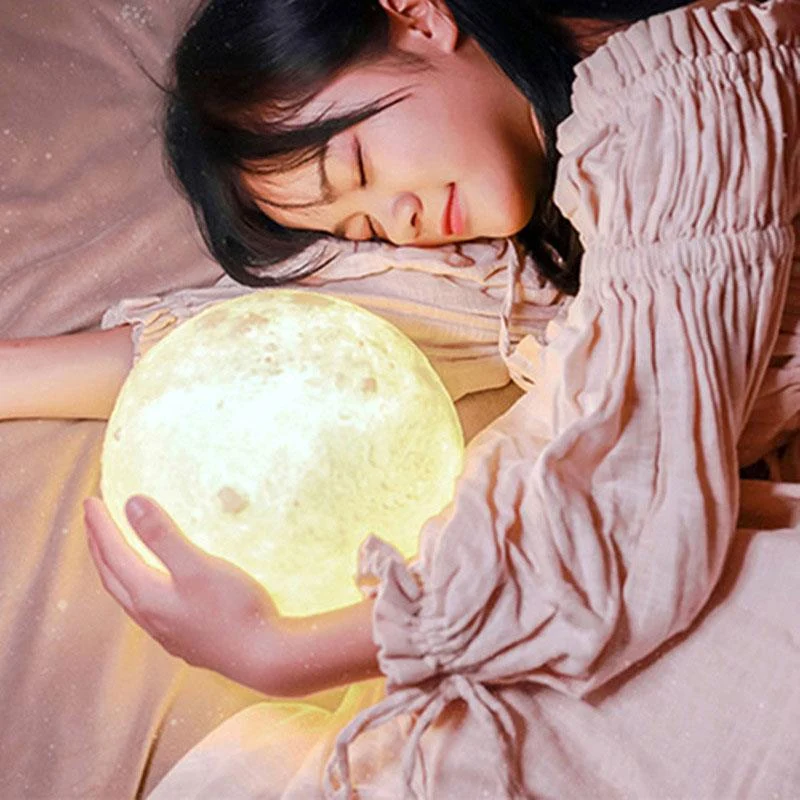 Mehrfarbige LED Mond Lampe Stimmungslicht