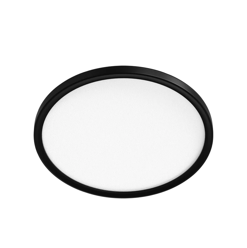 OSRAM ORBIS EASYFIX LED Backlight Deckenleuchte 29,3cm 18W 3Step Click CCT Sensor IP54, schwarz