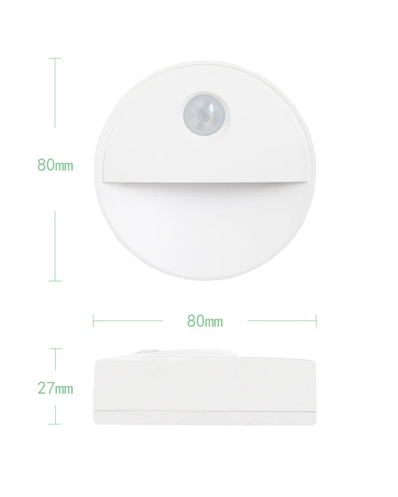 Runde LED Lampe mit Bewegungssensor