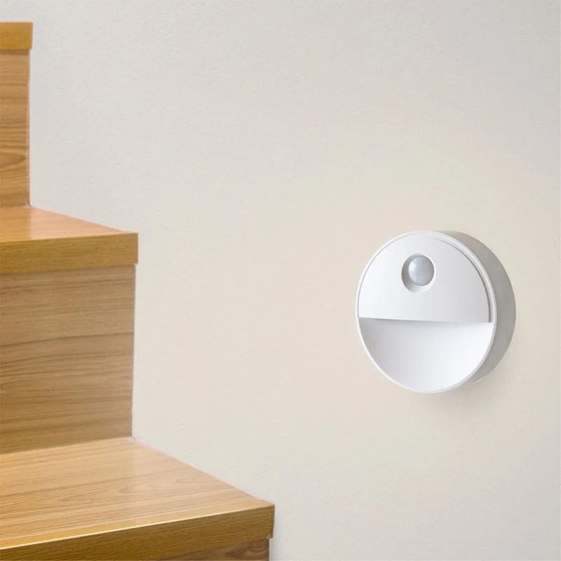 Runde LED Lampe mit Bewegungssensor