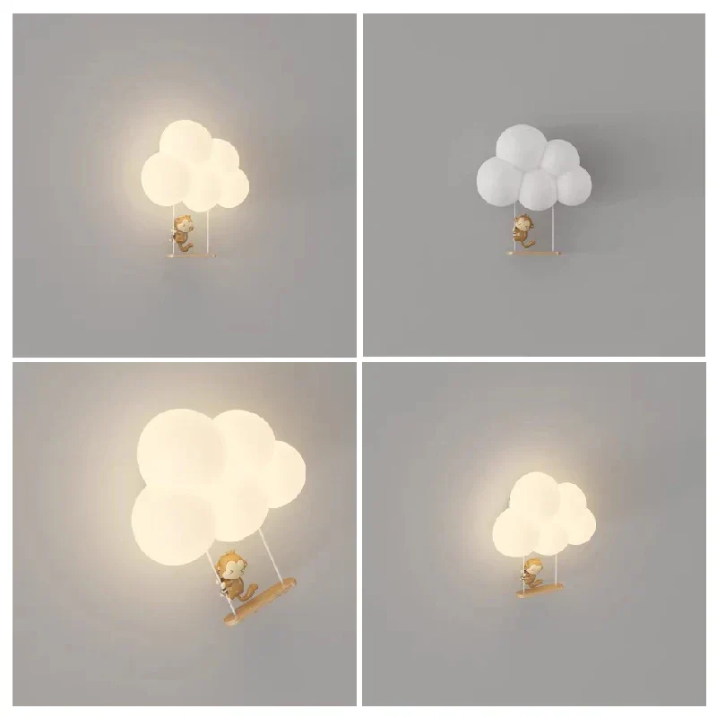 CloudGlow | LED-Nachtlicht fürs Kinderzimmer mit Fernbedienung