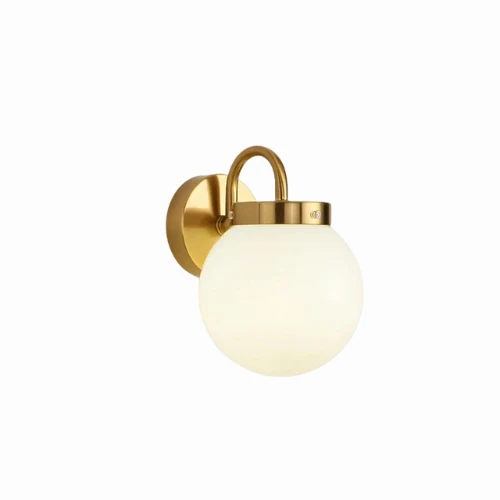 Skanda | Skandinavische LED-Wandleuchte mit Glasschirm