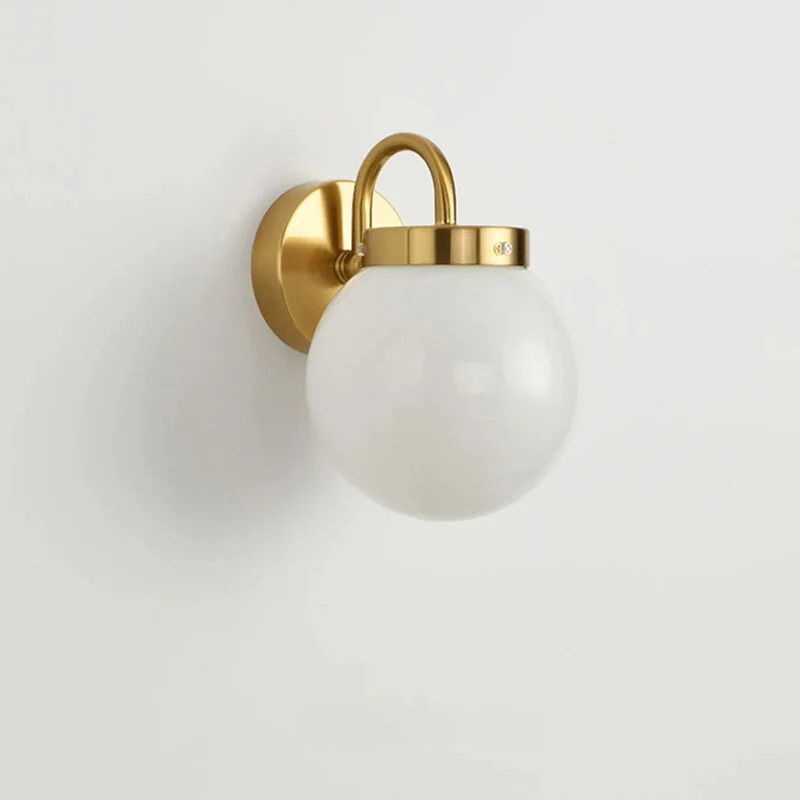 Skanda | Skandinavische LED-Wandleuchte mit Glasschirm