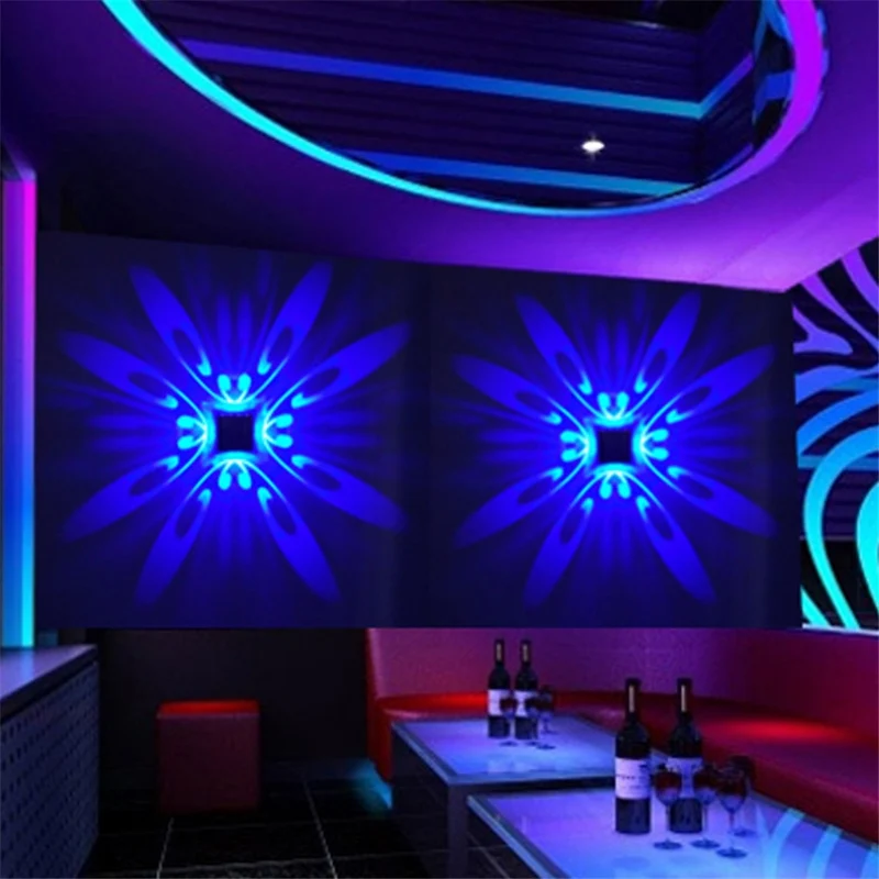 ColorBeam | LED-Wandleuchte mit bunten Lichtprojektionen