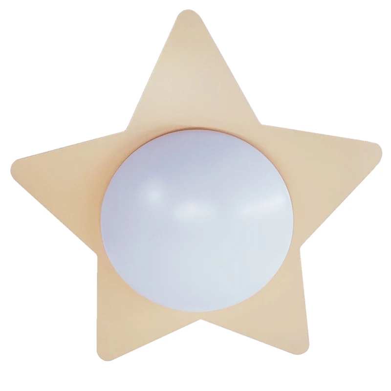 Deckenschale Stern, Peach Fuzz