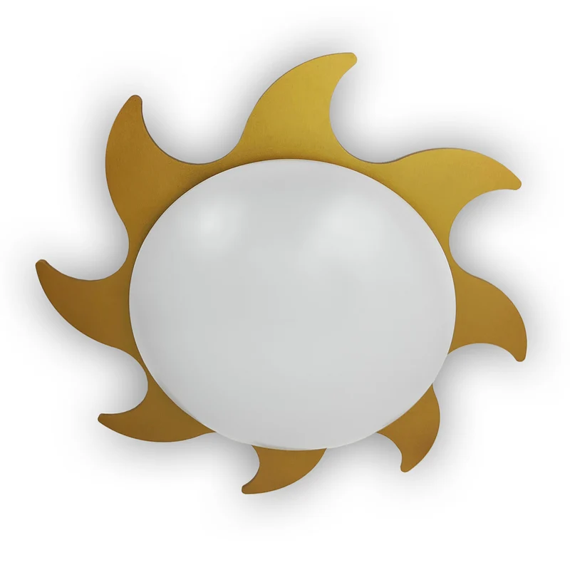 Deckenschale Sonne, gold