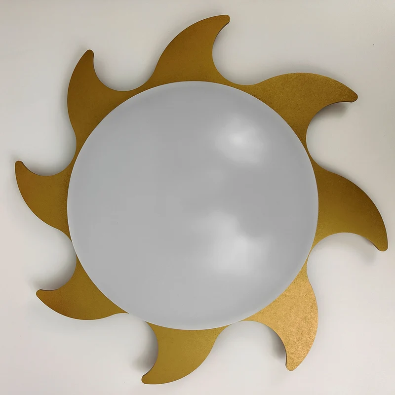Deckenschale Sonne, gold
