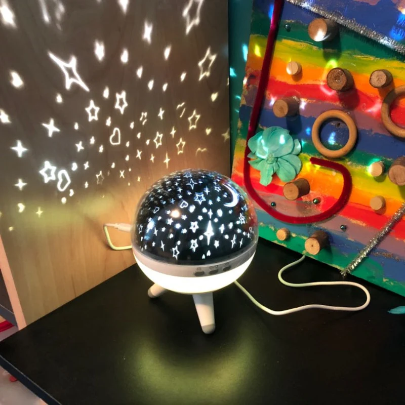 Rotierender Sternenhimmel Projektor für Kinder