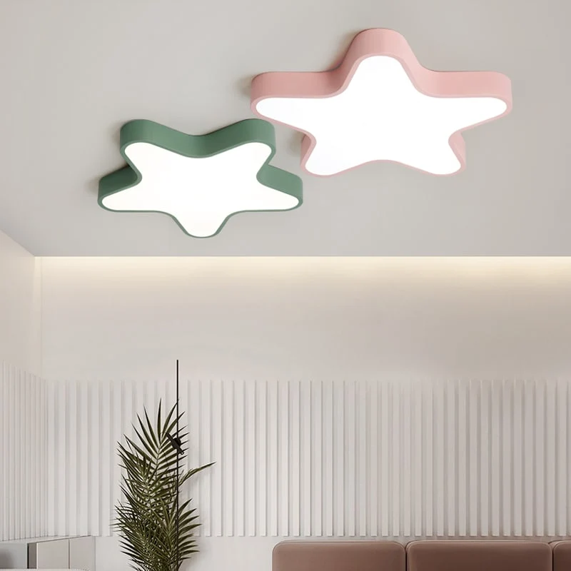 LED Deckenlampe Stern für Kinderzimmer Design