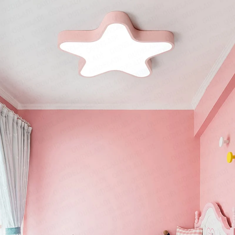LED Deckenlampe Stern für Kinderzimmer Design