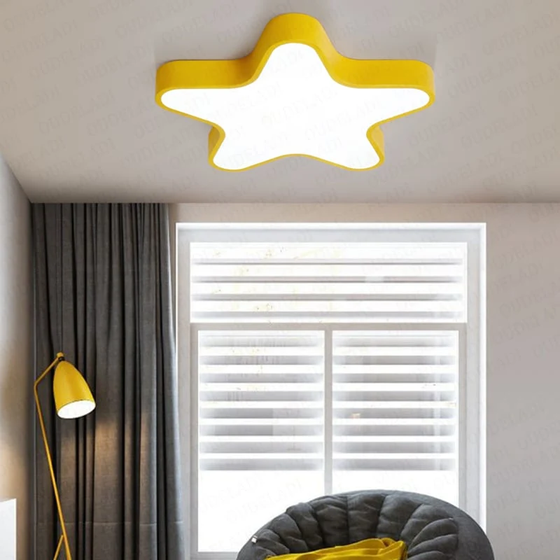 LED Deckenlampe Stern für Kinderzimmer Design