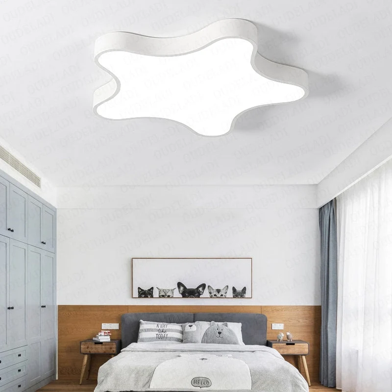 LED Deckenlampe Stern für Kinderzimmer Design