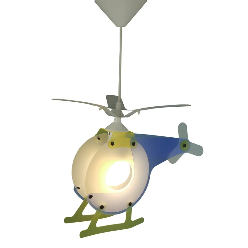 Pendelleuchte Hubschrauber