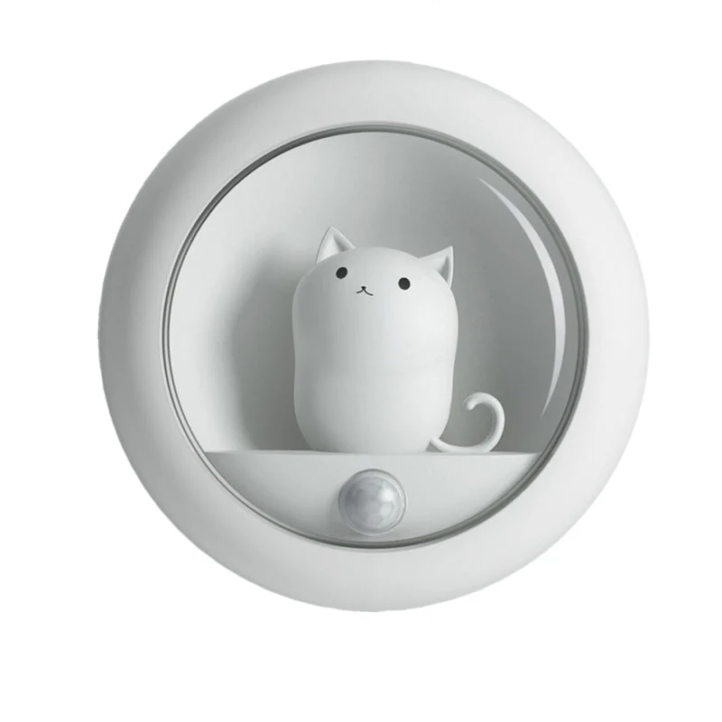 LED Nachtlicht Katze mit Bewegungsmelder