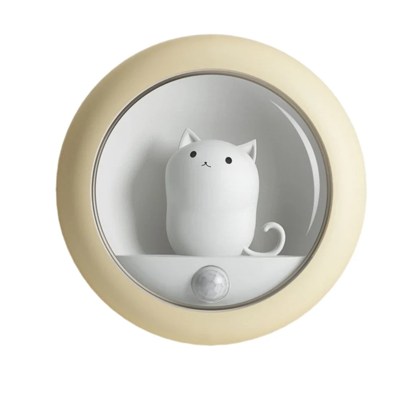 LED Nachtlicht Katze mit Bewegungsmelder