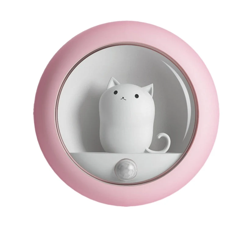 LED Nachtlicht Katze mit Bewegungsmelder
