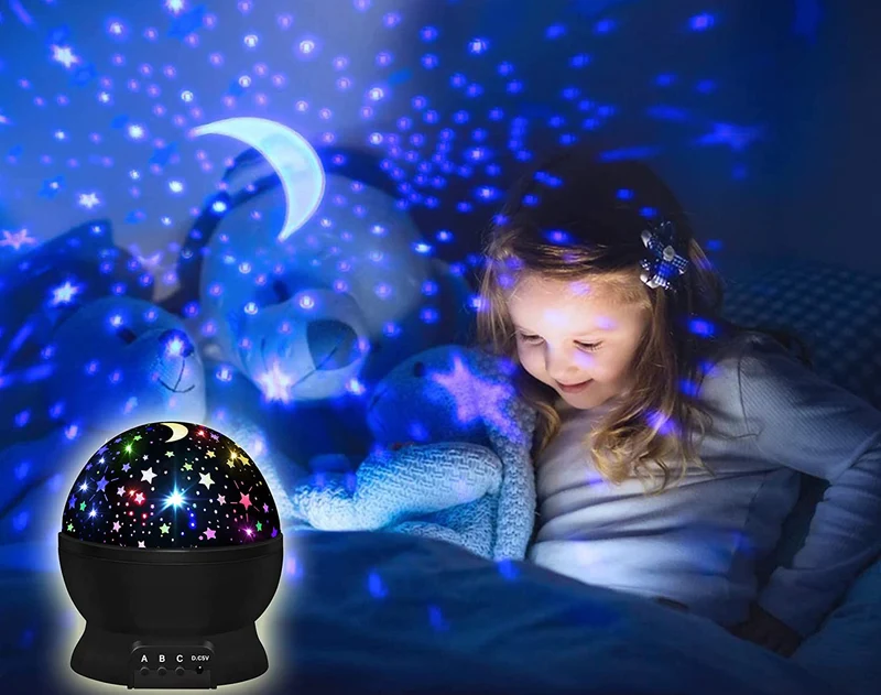 LED Sternenhimmel Projektor als Nachtlicht