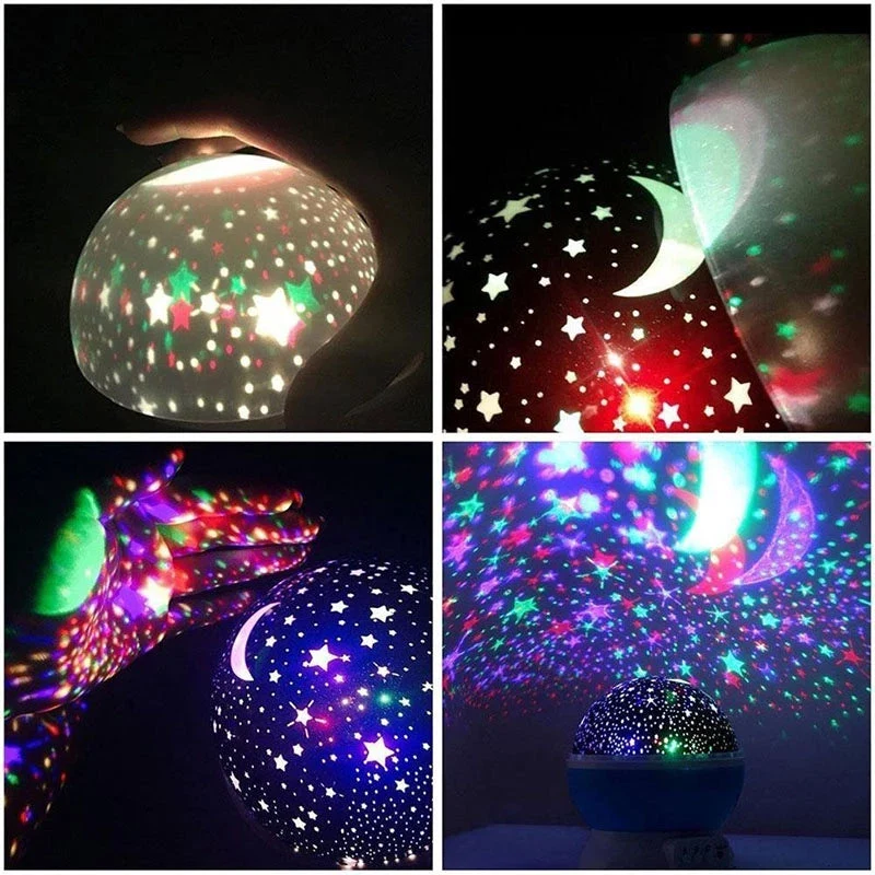 LED Sternenhimmel Projektor als Nachtlicht