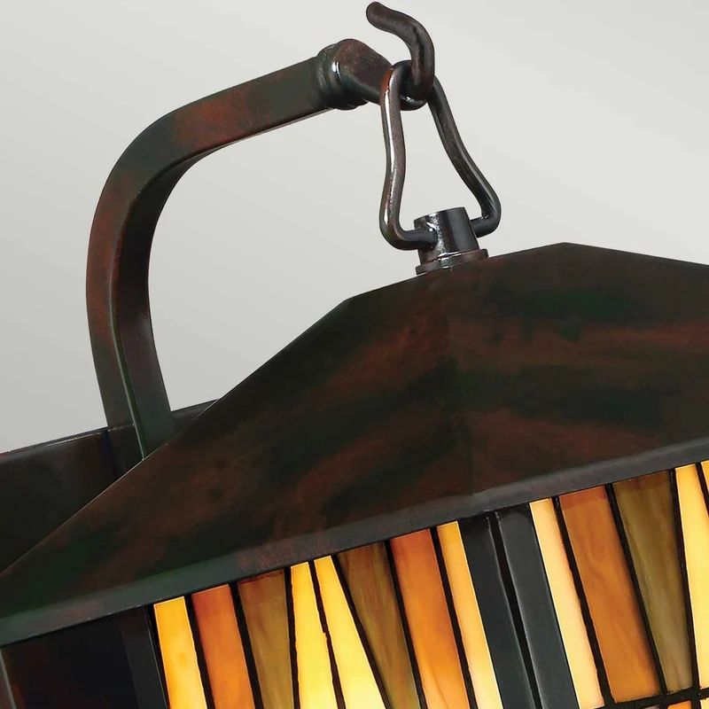 Außen-Wandleuchte Inglenook 1-flammig IP44 Bronze