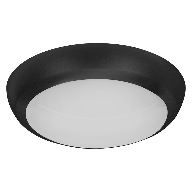 OSRAM LED BULKHEAD CORE Deckenleuchte, 16W, 4000K, Kaltweiß, Schwarz