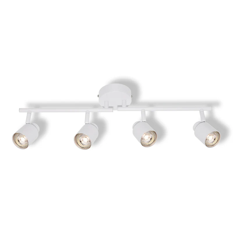 OSRAM 4-Punkt LED Spot PRIMAL, Leuchte, 4xGU10, Weiß