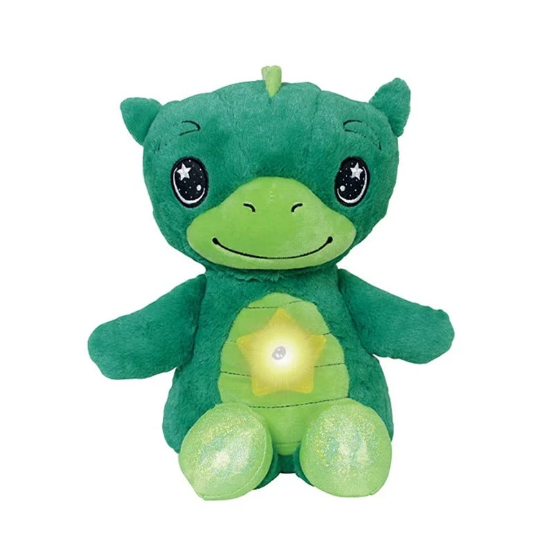 Drache Kuscheltier mit Sternen Projektor